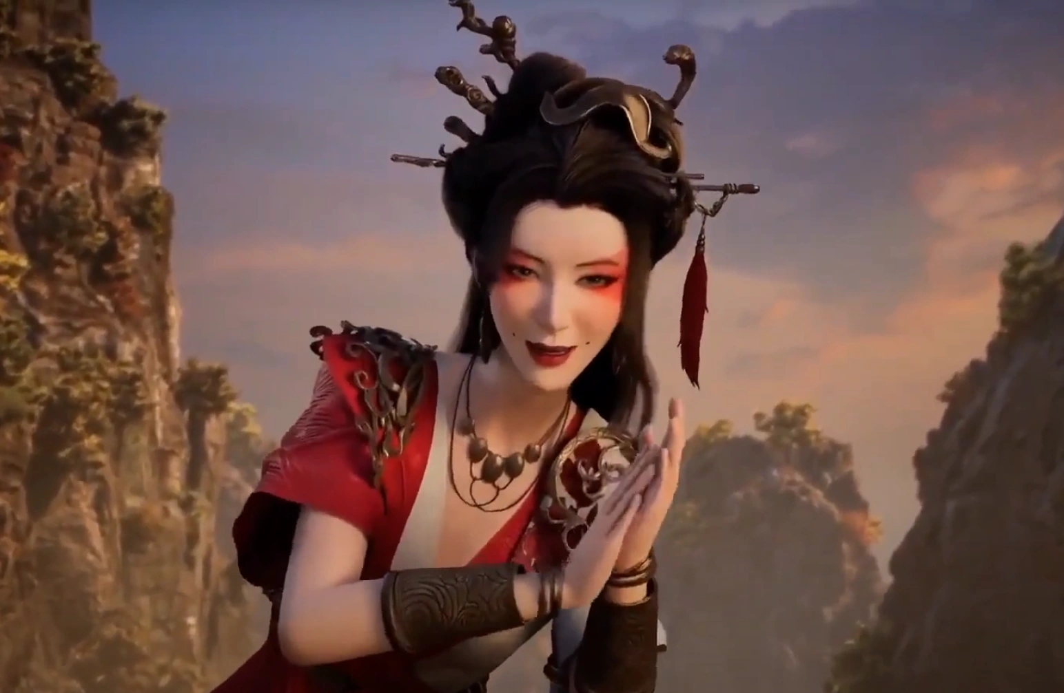 Blushing Skull Donghua Jeering
