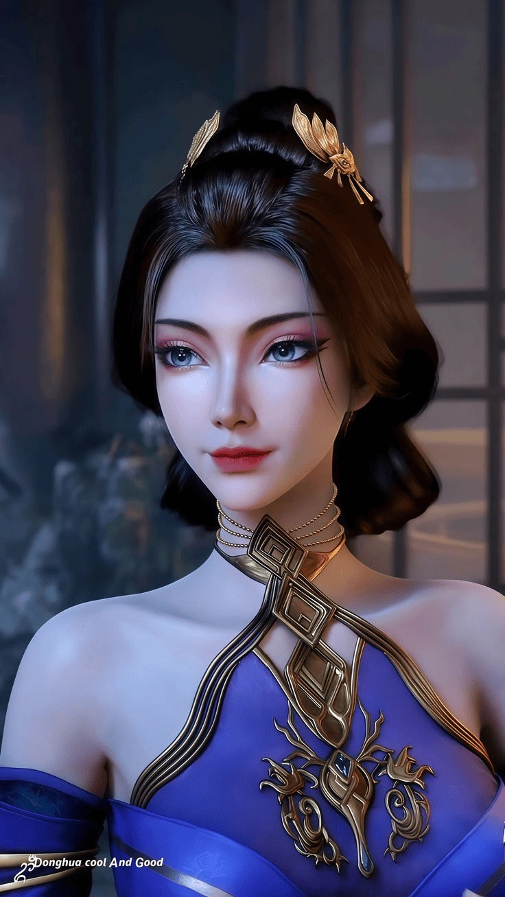 Fan Jingmei donghua character model