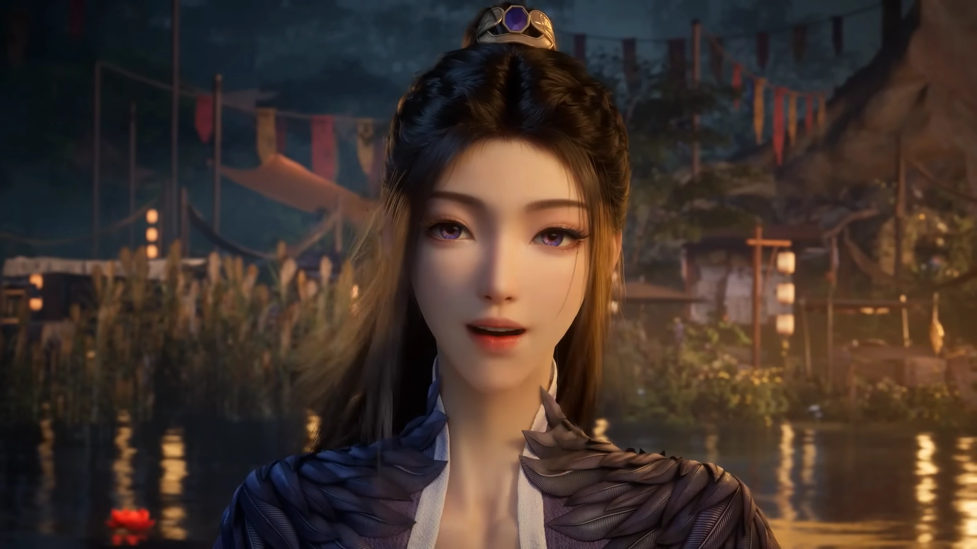 Zi Ling donghua character model